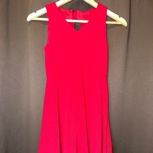 Red High/Low Dress